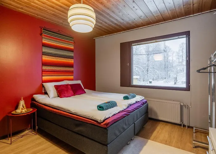 וילה Aurora Ounas - Jacuzzi & Sauna, Next To Center